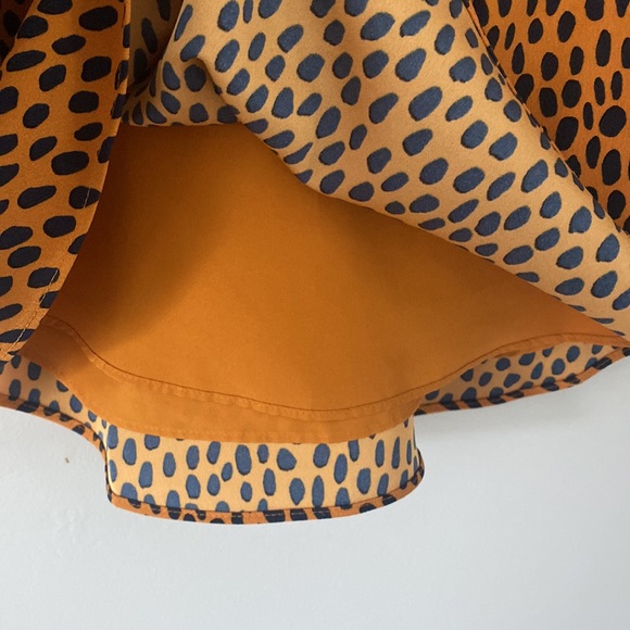 NWOT J. crew Mustard Dot Tank Size 0 - Picture 4 of 5